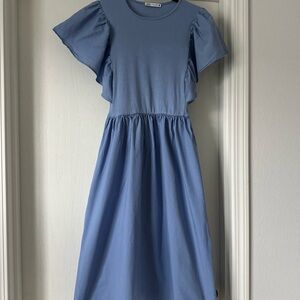 Zara Blue Casual Dress